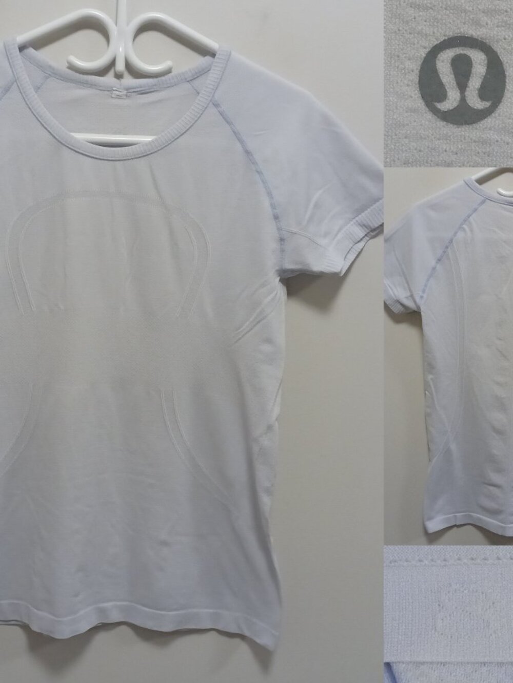 Lululemon Swiftly Tech Short Sleeve Shirt 2.0 Powder Blue Silverescent 8 Medium